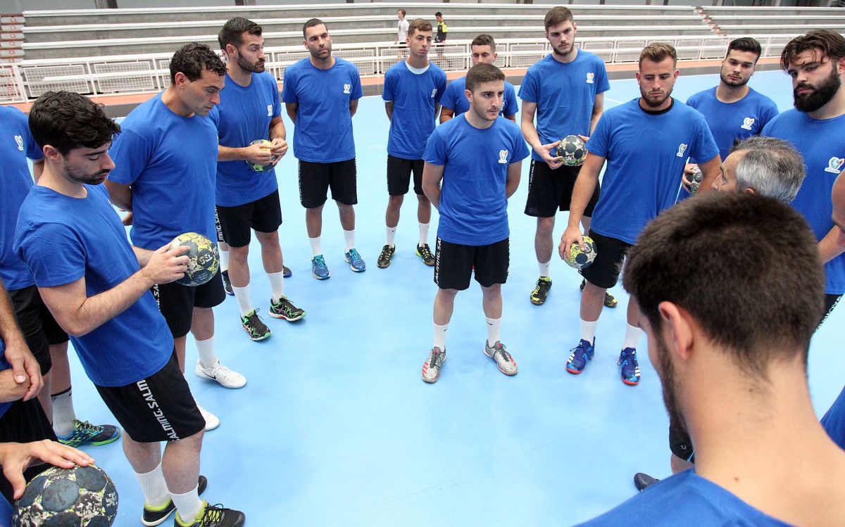 Entrenamiento del Teucro 2018/2019