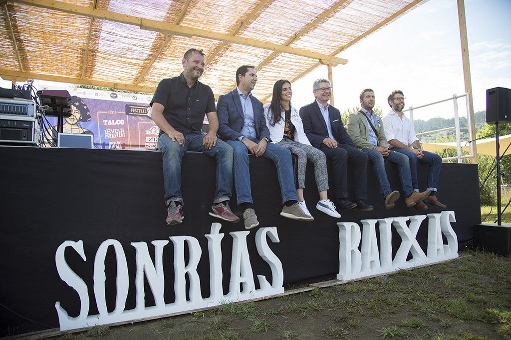 Presentación del festival SonRías Baixas en Bueu