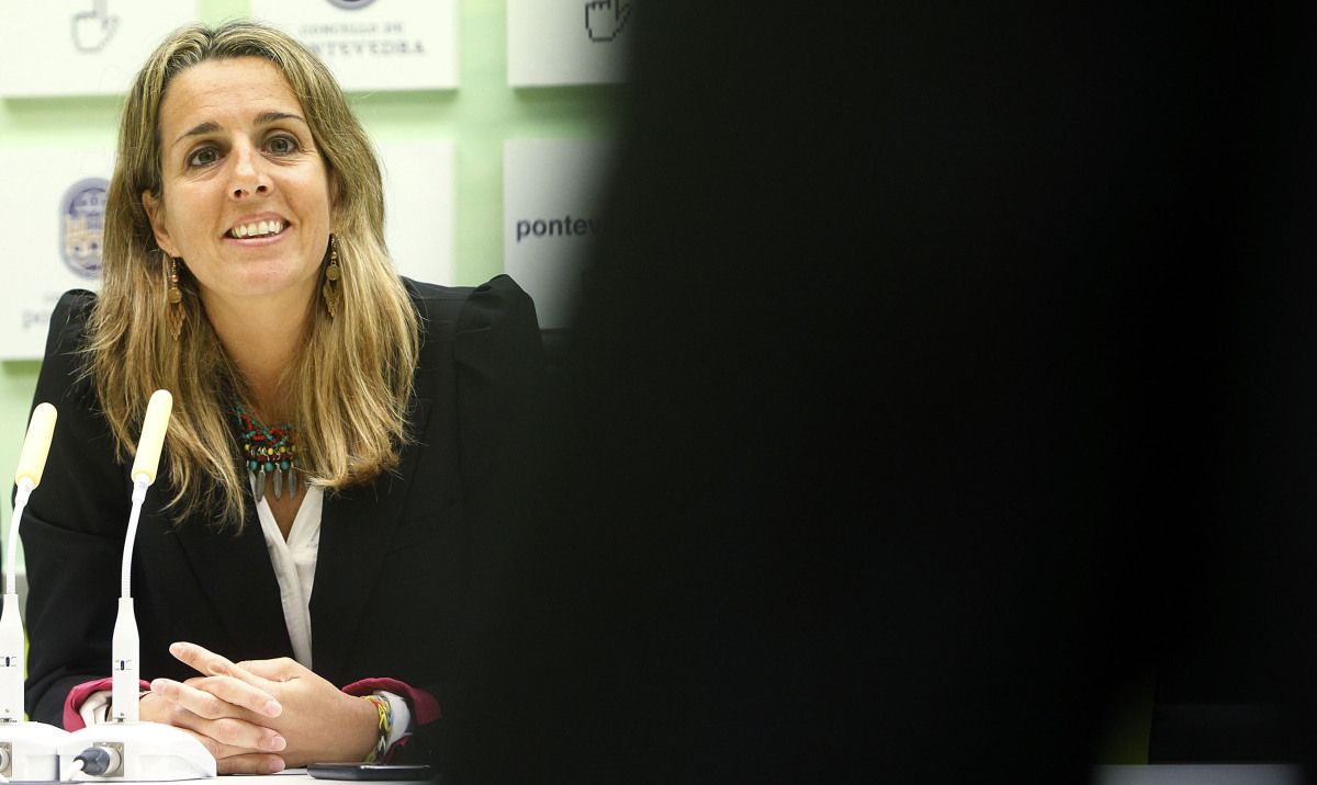 María Biempica, concejala del Concello de Pontevedra María Biempica, concejala del Concello de Pontevedra