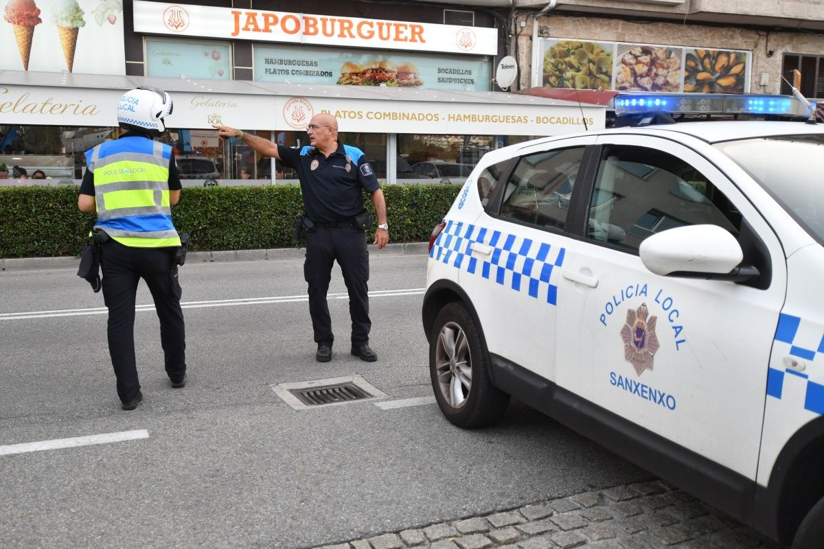 Axentes da Policía Local de Sanxenxo