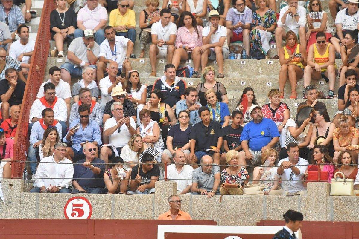 Primer festejo de la Feria Taurina de la Peregrina 2018