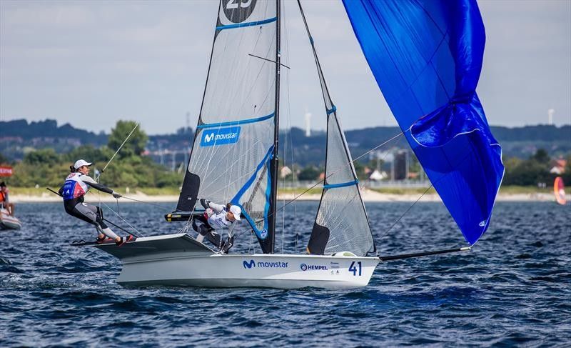 Támara Echegoyen e Paula Barceló, no Mundial de vela en Aarhus