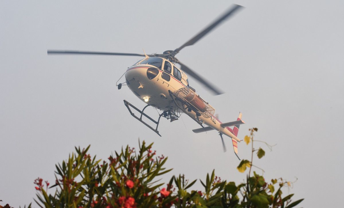 Helicóptero de extinción de incendios