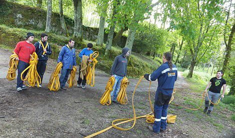 Curso de técnicos de brigada helitransportada contra incendios forestais