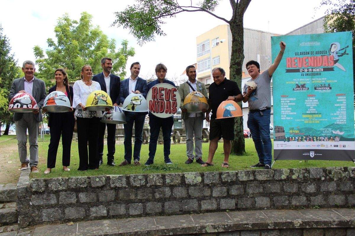 Presentación do XV Festival Revenidas en Vilaxoán