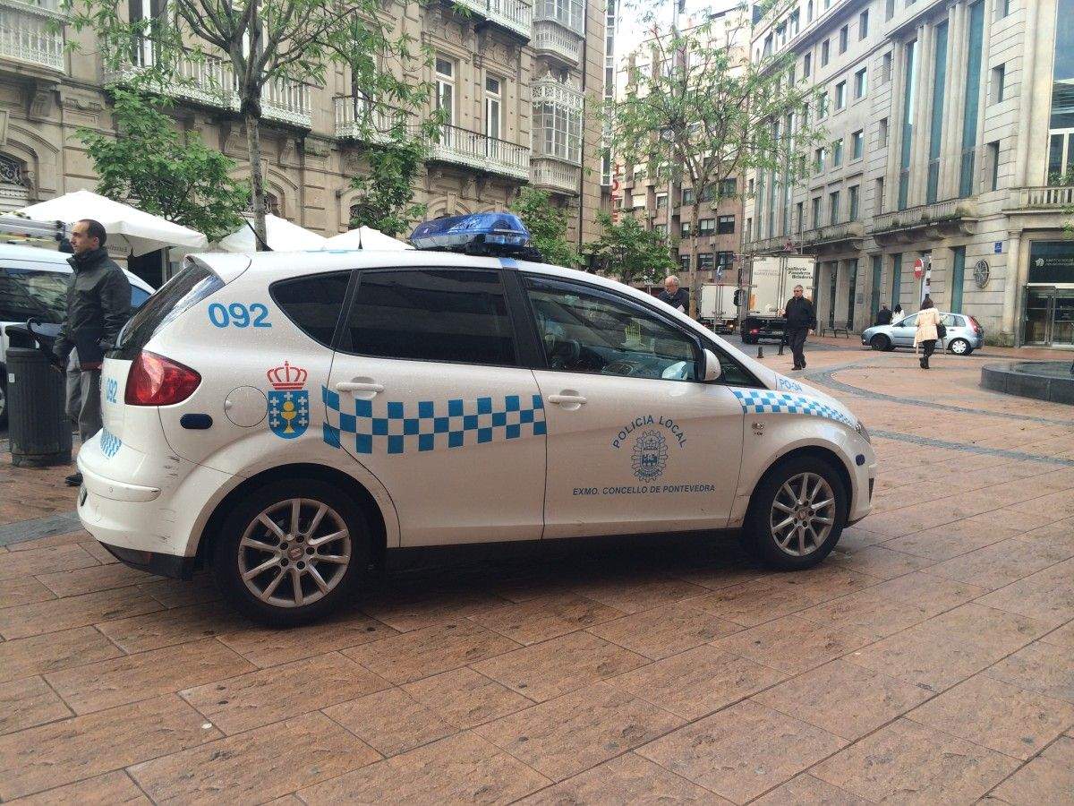 Patrulla da Policía Local de Pontevedra