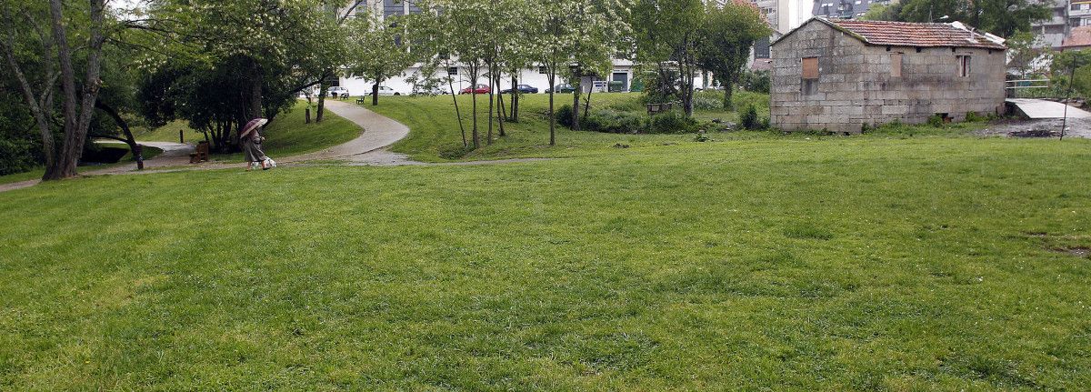 Finca 'usurpada' en el paseo de Os Gafos