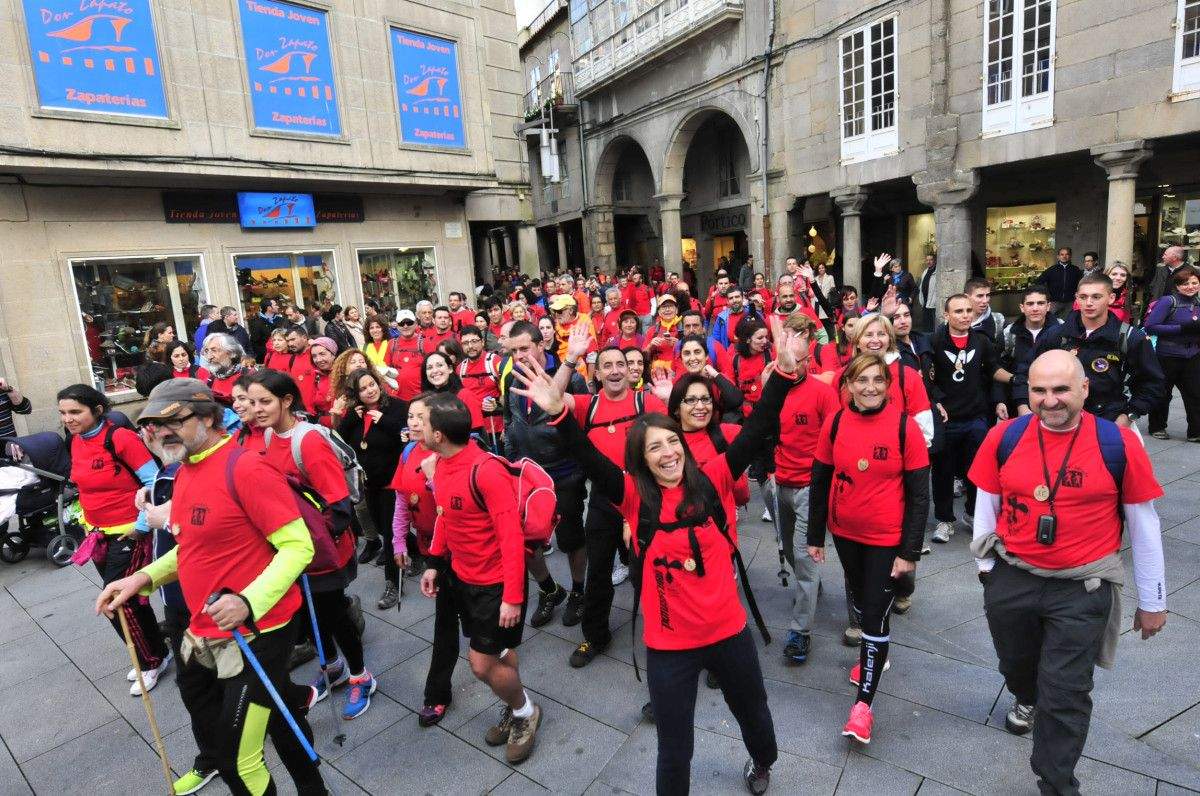 Salida de la Pontevedrada 2014