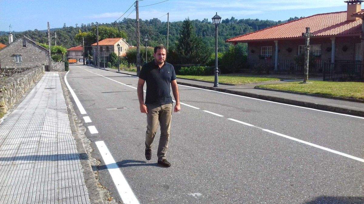 Jorge Cubela na Chan, en Carballedo
