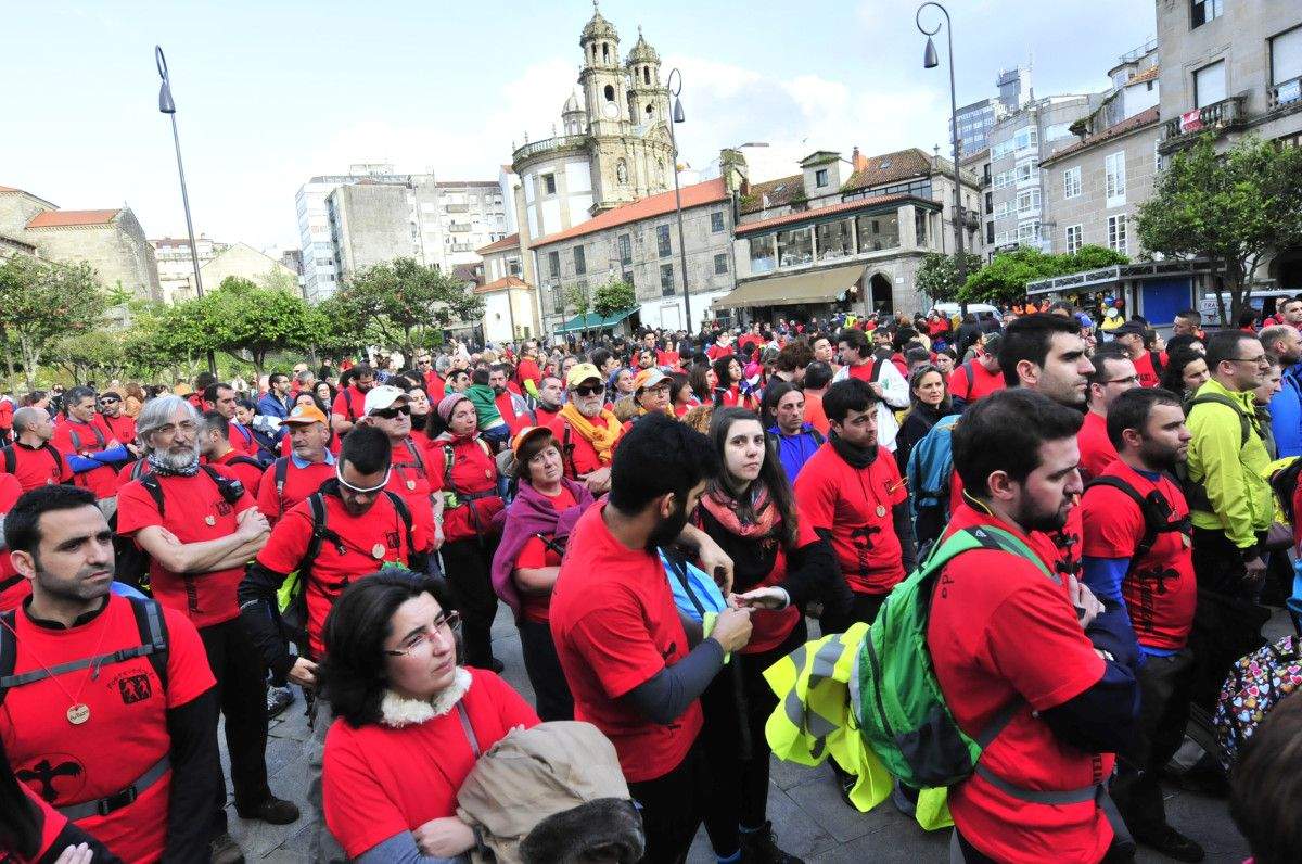 Salida de la Pontevedrada 2014