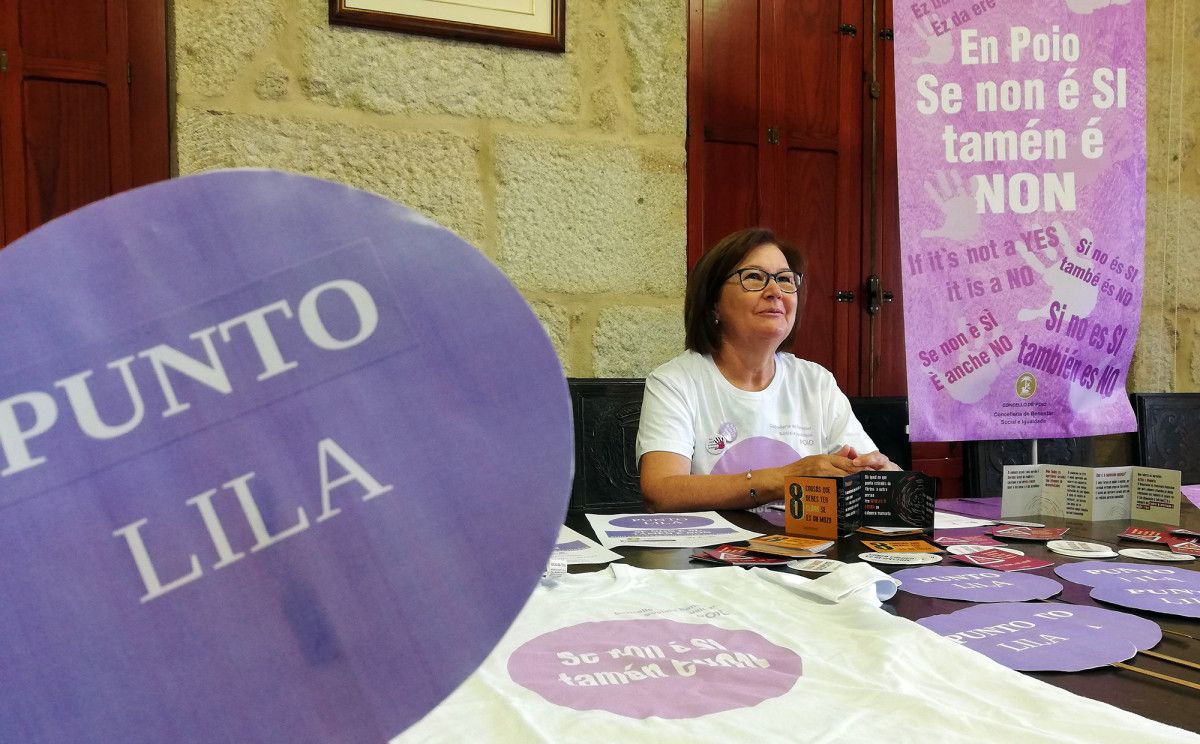 La concejala Rosa Fernández presentó el Punto Lila