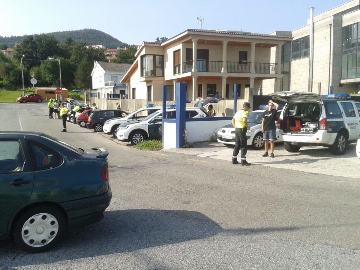 Operativo de seguridad por el Armadiña Rock