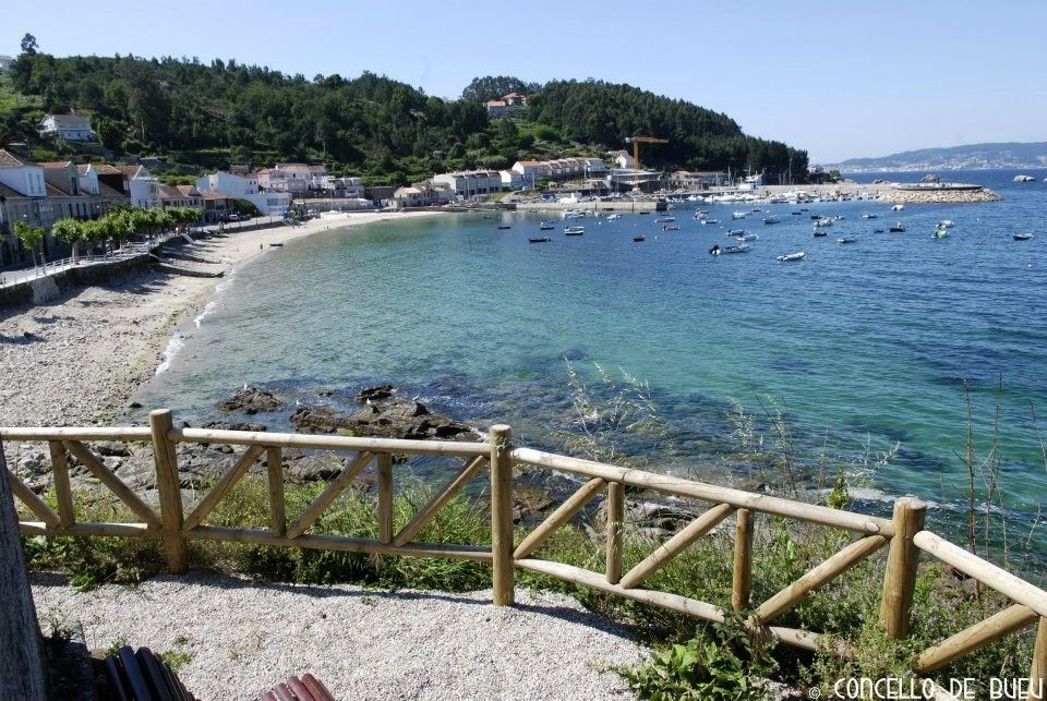 Praia de Beluso, en Bueu