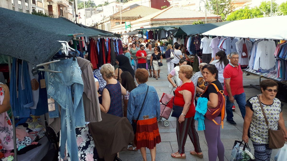 Mercado ambulante de Marín de los jueves