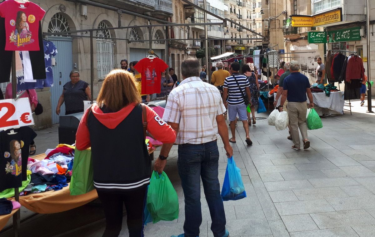 Mercado ambulante de Marín de los jueves