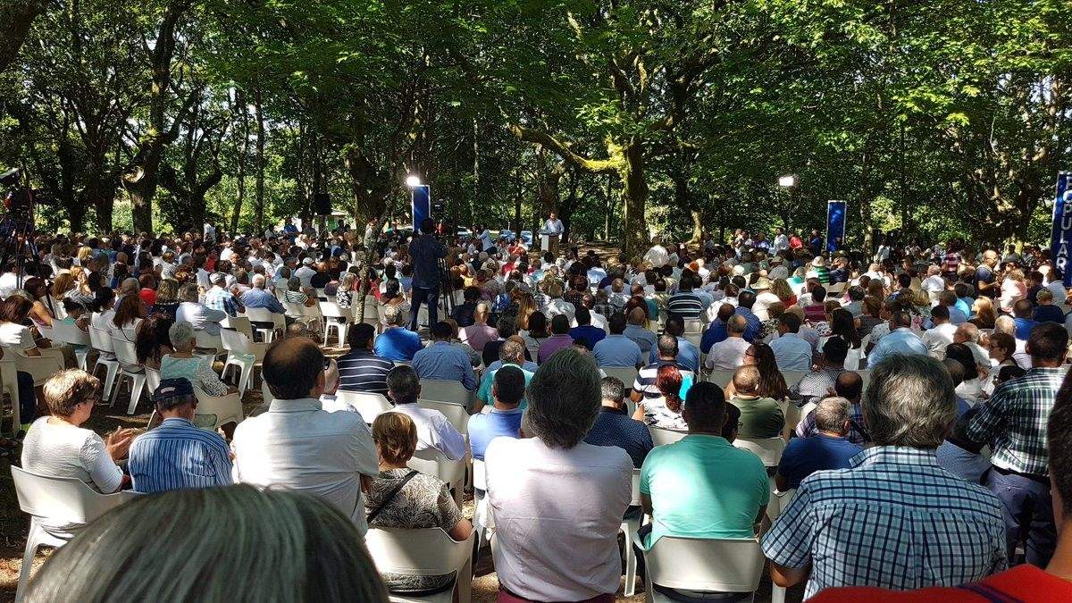 Inicio del curso político del PP en la Carballeira de San Xusto