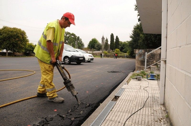Obras en el lugar de Cabaleiro, Campañó