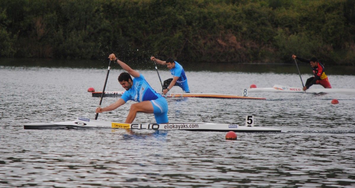 Diego Romero e Tono Campos durante a Copa de España de 1.000