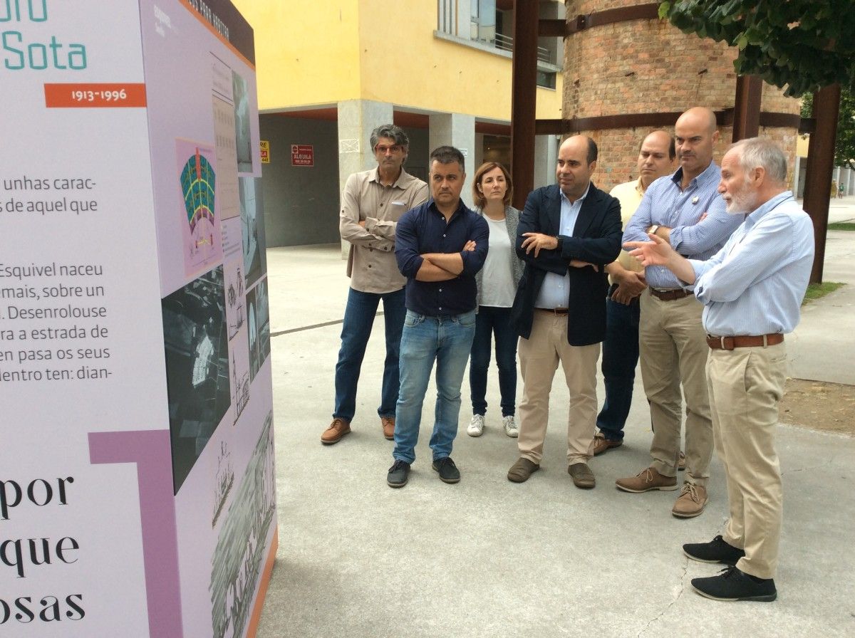 Martín Villanueva, Juan de la Sota, Manuel Abelleira e Félix Juncal
