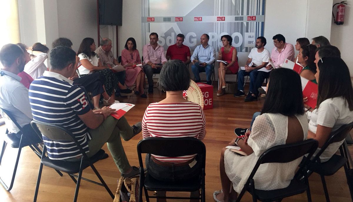 Comisión executiva do PSdeG-PSOE en Pontevedra