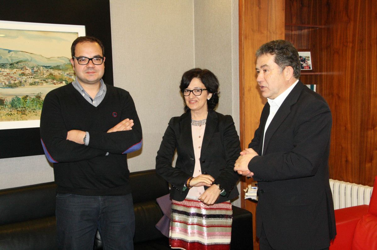 Juan Manuel Corbacho, Antonia Blanco y Miguel Anxo Fernández Lores