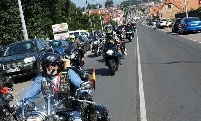Concentración mototurística de Sanxenxo