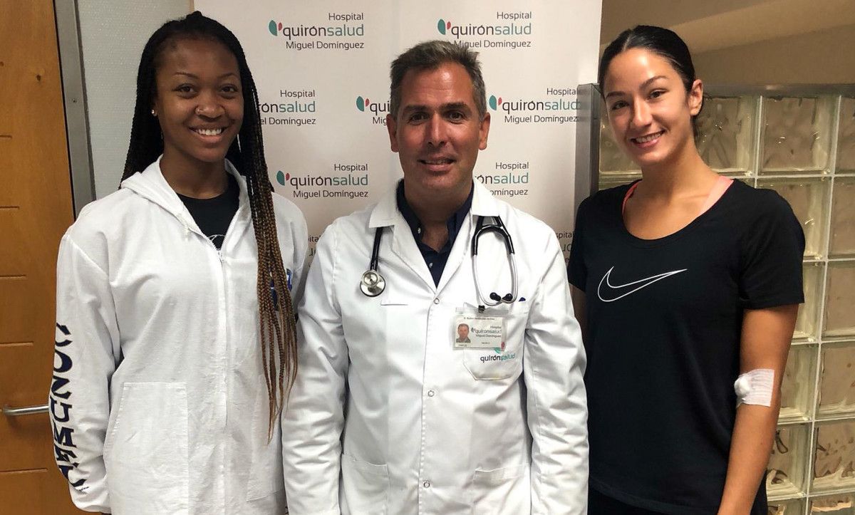 Reconocimiento médico del Arxil en el Hospital QuirónSalud Miguel Domínguez