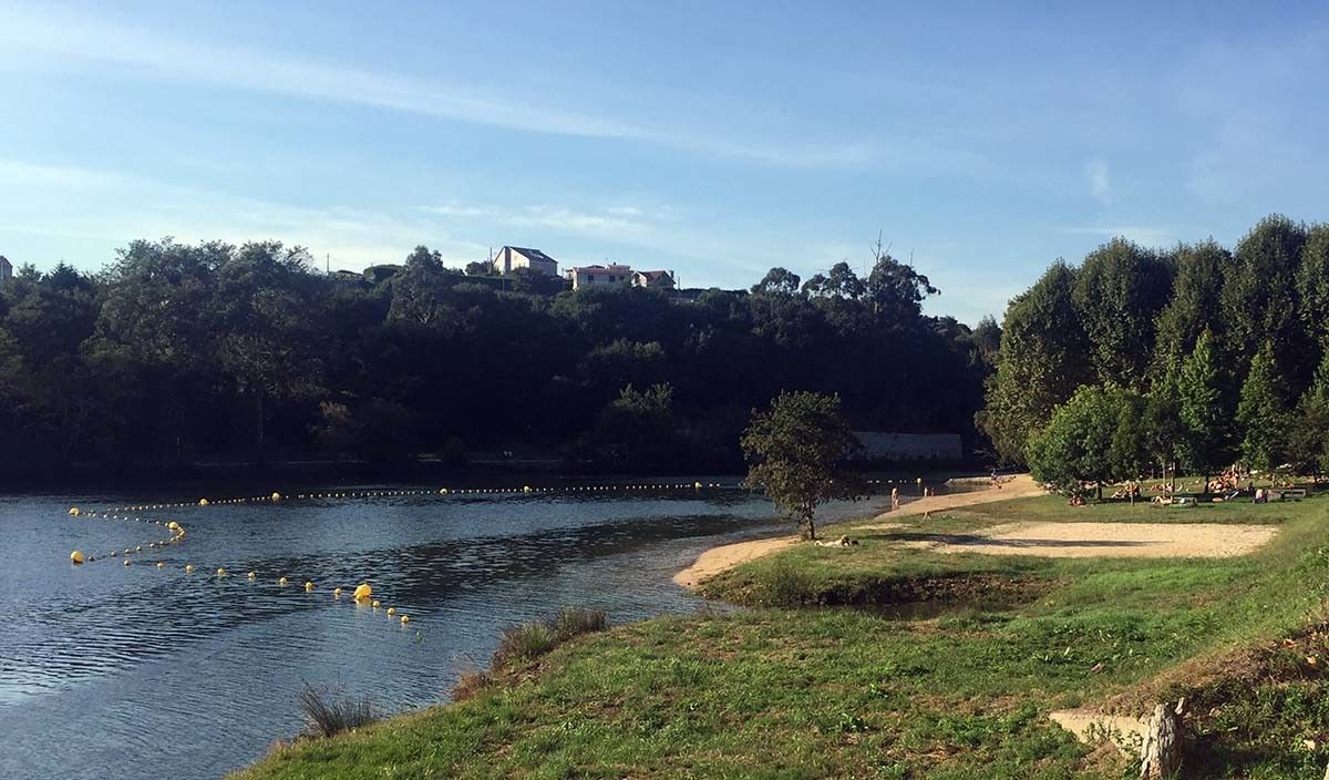 Praia fluvial do Lérez