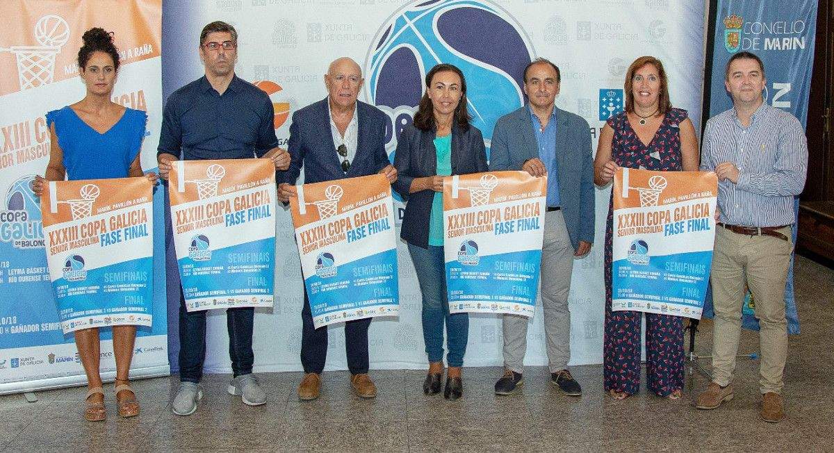 Presentación da fase final da Copa Galicia de baloncesto