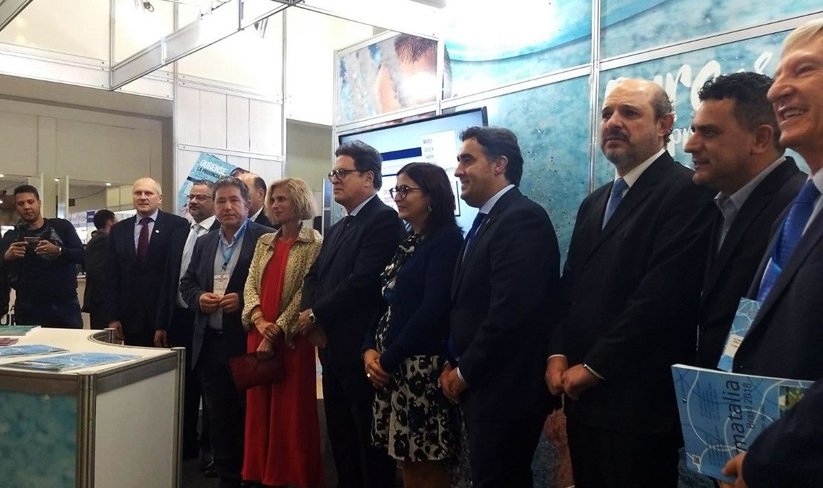 Inauguración da feira Termatalia en Foz de Iguazú