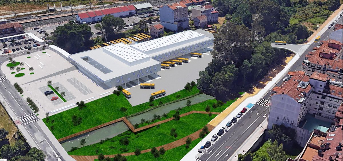 Proxecto da Estación Intermodal de Pontevedra