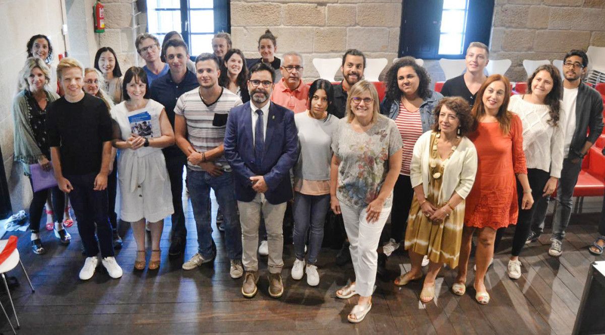 Acto de benvida aos alumnos internacionais 