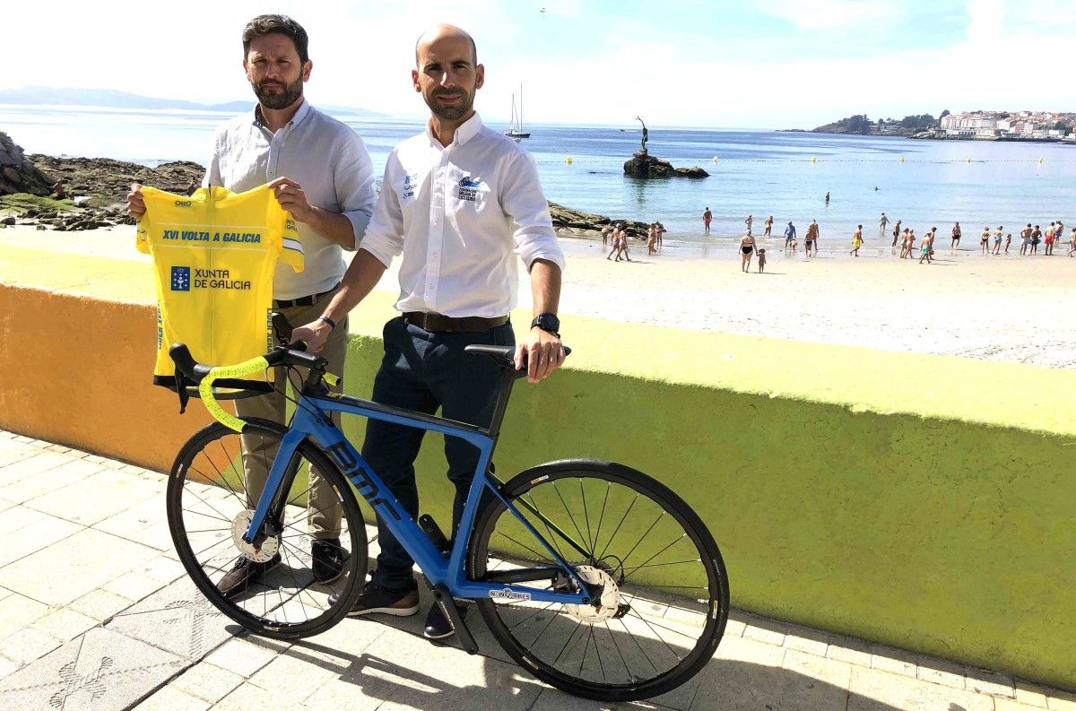 Jesús Sueiro y Juan Carlos Muñiz presentan la segunda etapa de la Volta a Galicia