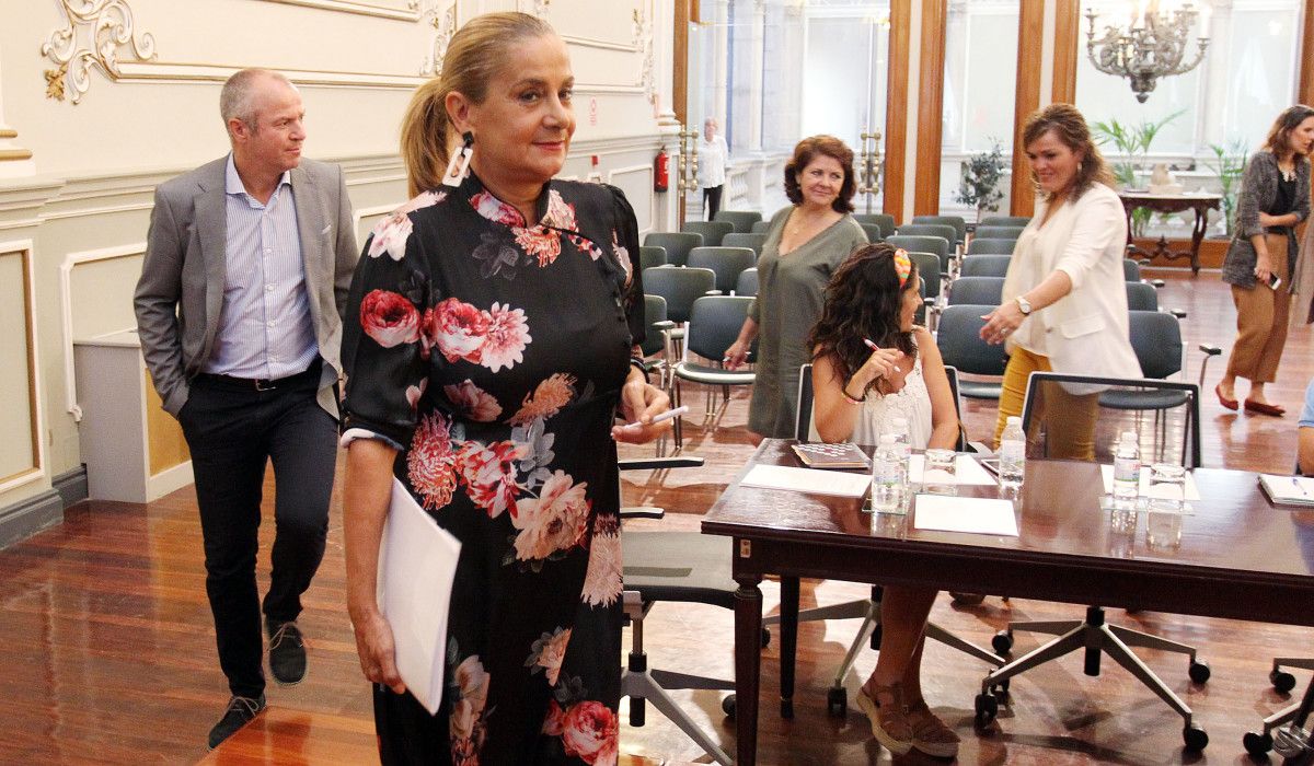 Carmela Silva, presidenta de la Deputación de Pontevedra