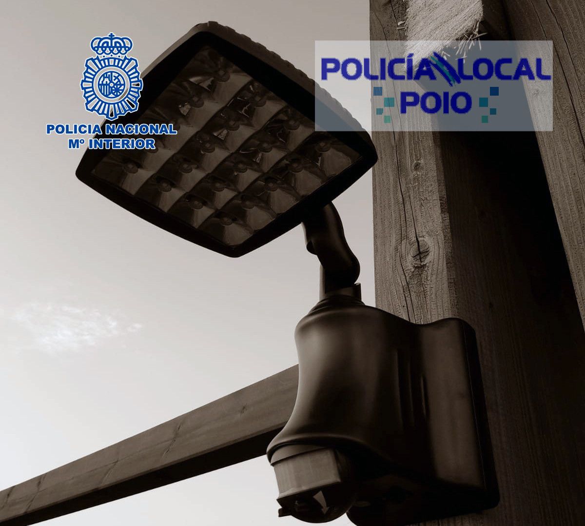 Lámpadas led roubadas na Ponte da Barca