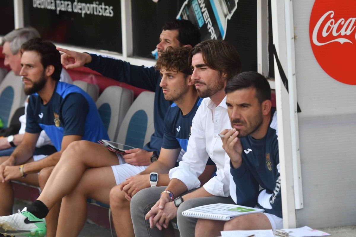 Partido entre Pontevedra e Valladolid B en Pasarón