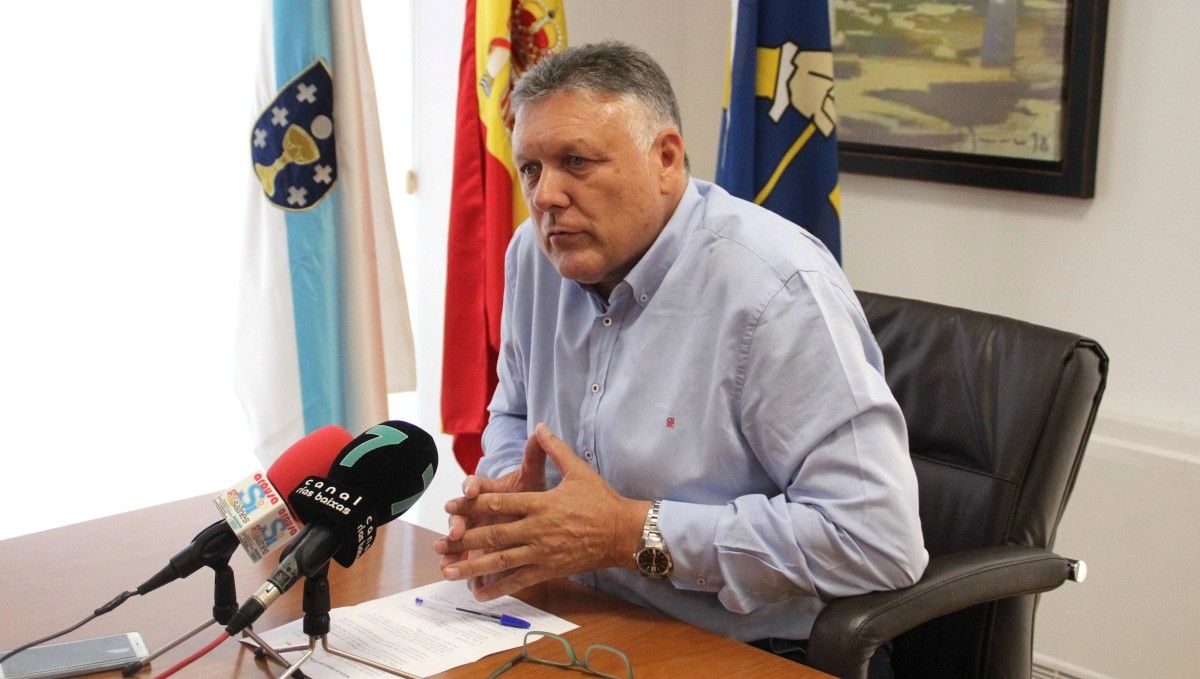 Telmo Martín, alcalde de Sanxenxo