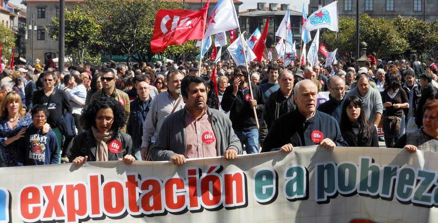 Manifestación da CIG polo 1 de Maio