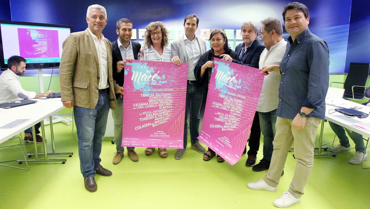 Presentación del festival Cantos na Maré 2018