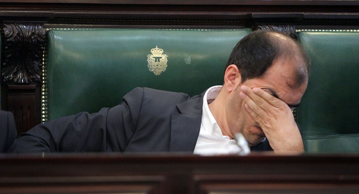 Ángel Moldes, portavoz do PP na Deputación