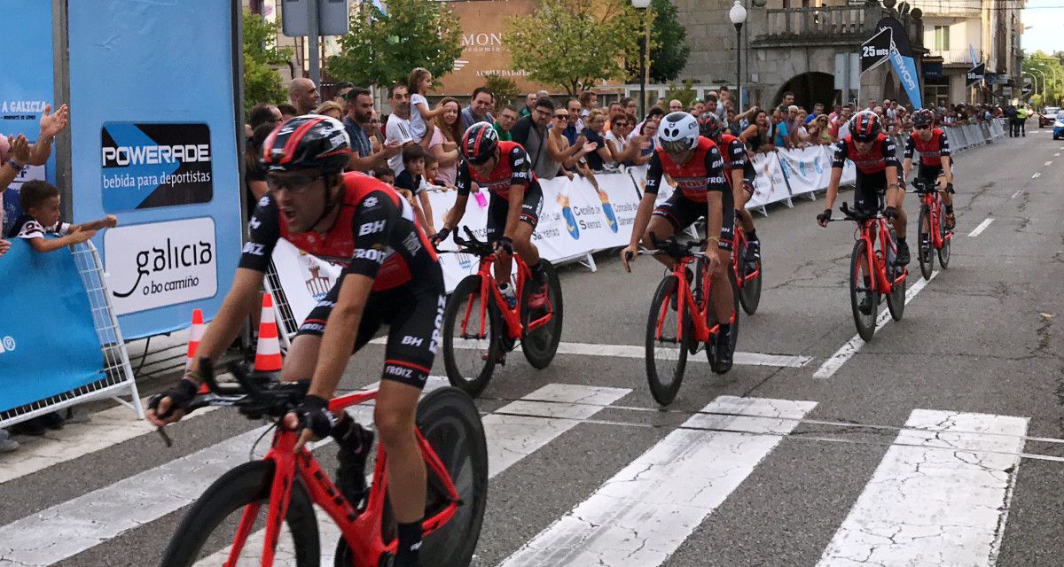El Froiz, en la crono por equipos de la Volta a Galicia 2018