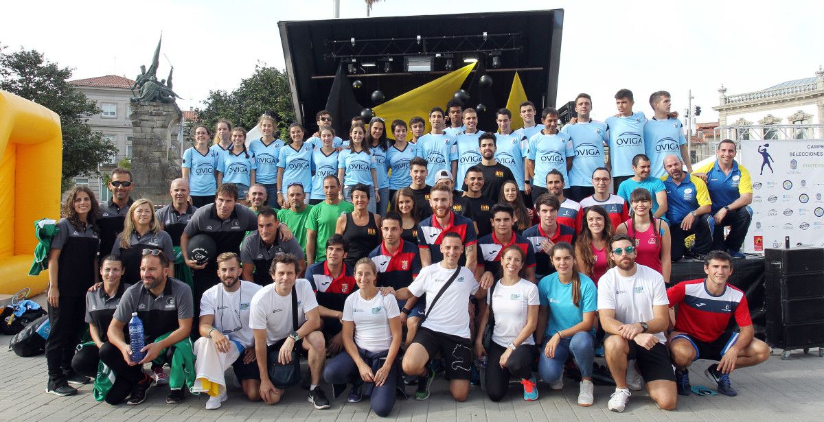 Recepción aos participantes no Campionato de España de Seleccións Autonómicas de Squash