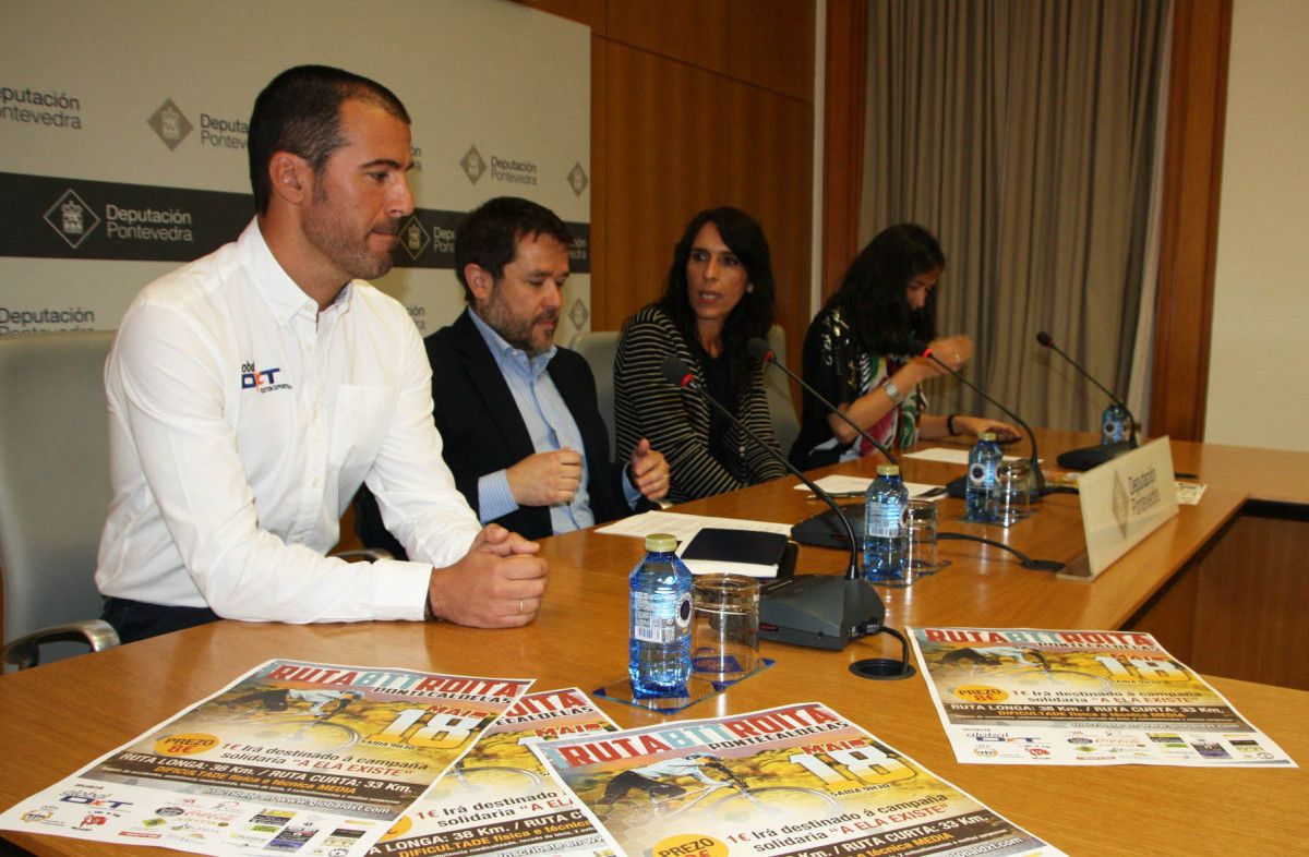 Presentación de la I BTTroita de Ponte Caldelas