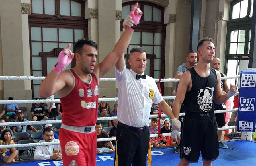 Aarón González no Torneo Internacional da Amizade