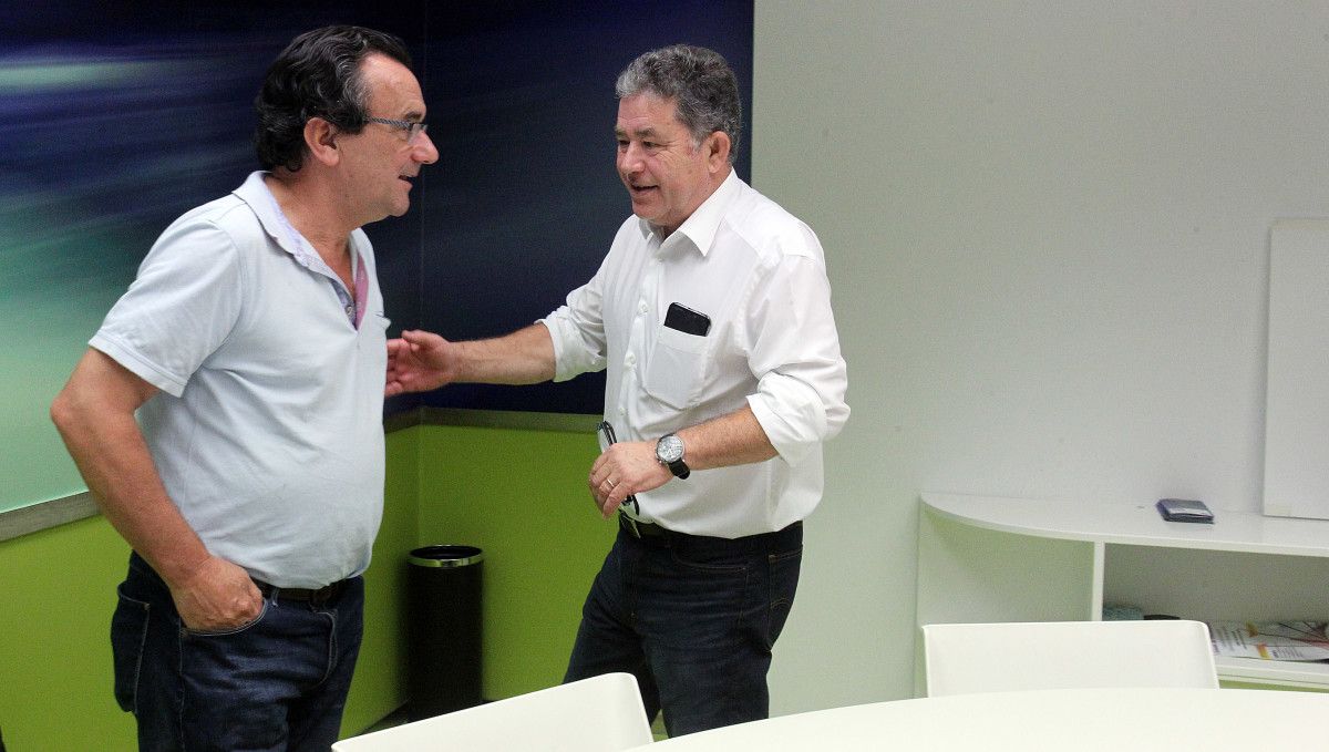Raimundo González e Miguel Anxo Fernández Lores