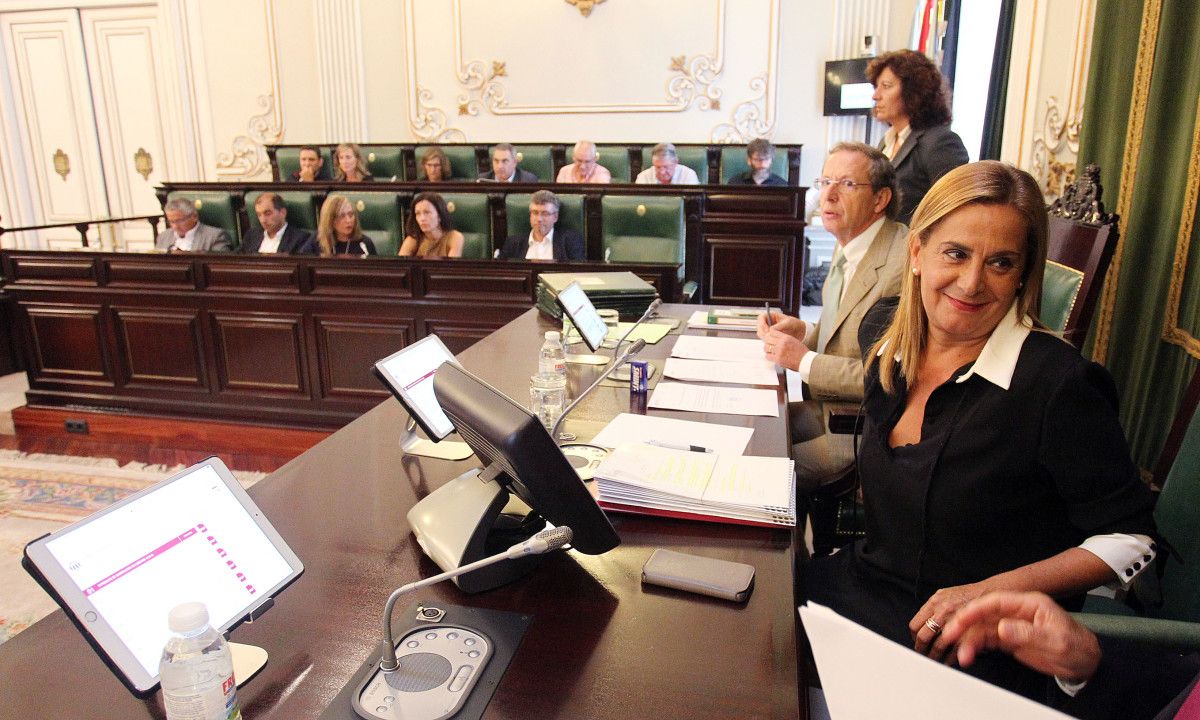 Pleno da Deputación de Pontevedra