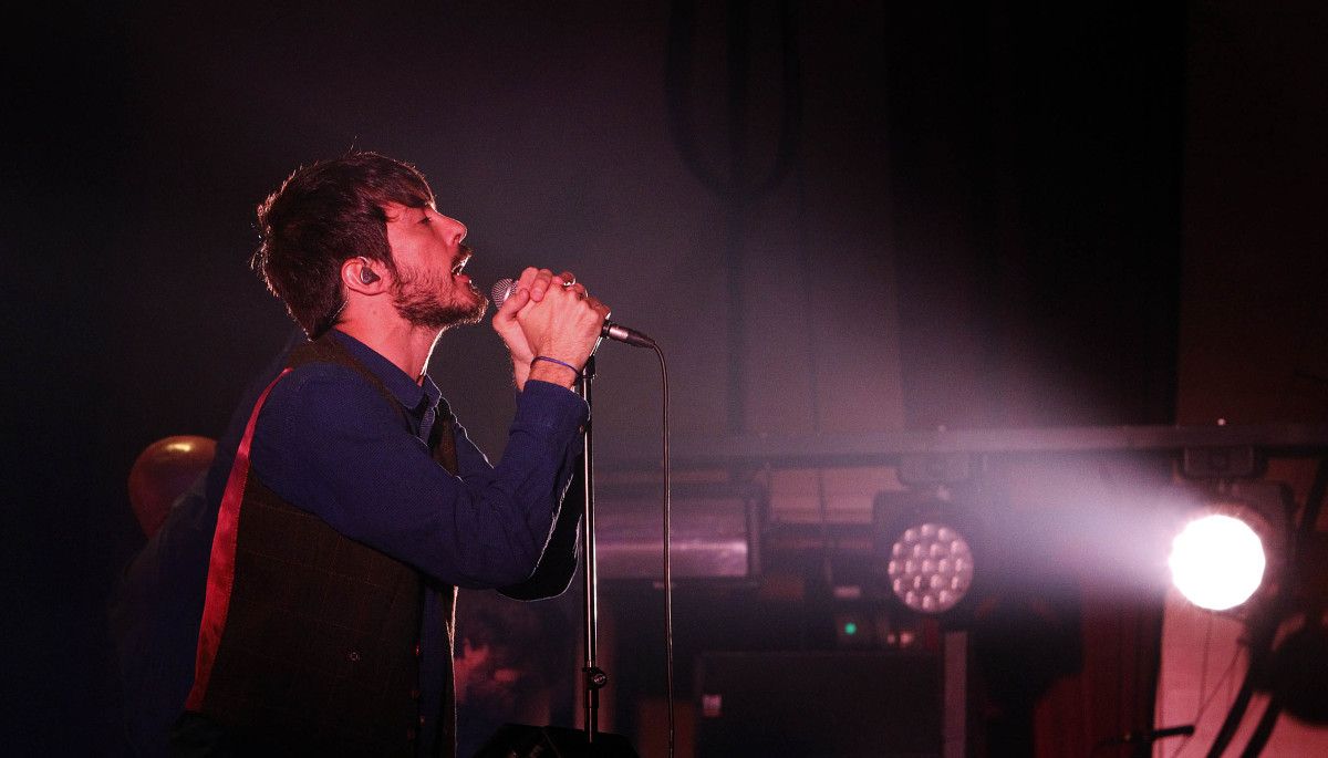 Vetusta Morla en su concierto en el Pazo da Cultura de Pontevedra