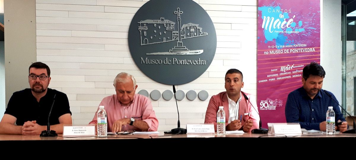 Suso Vaamonde, Carlos Valle, Xosé Leal y Fran Rivera