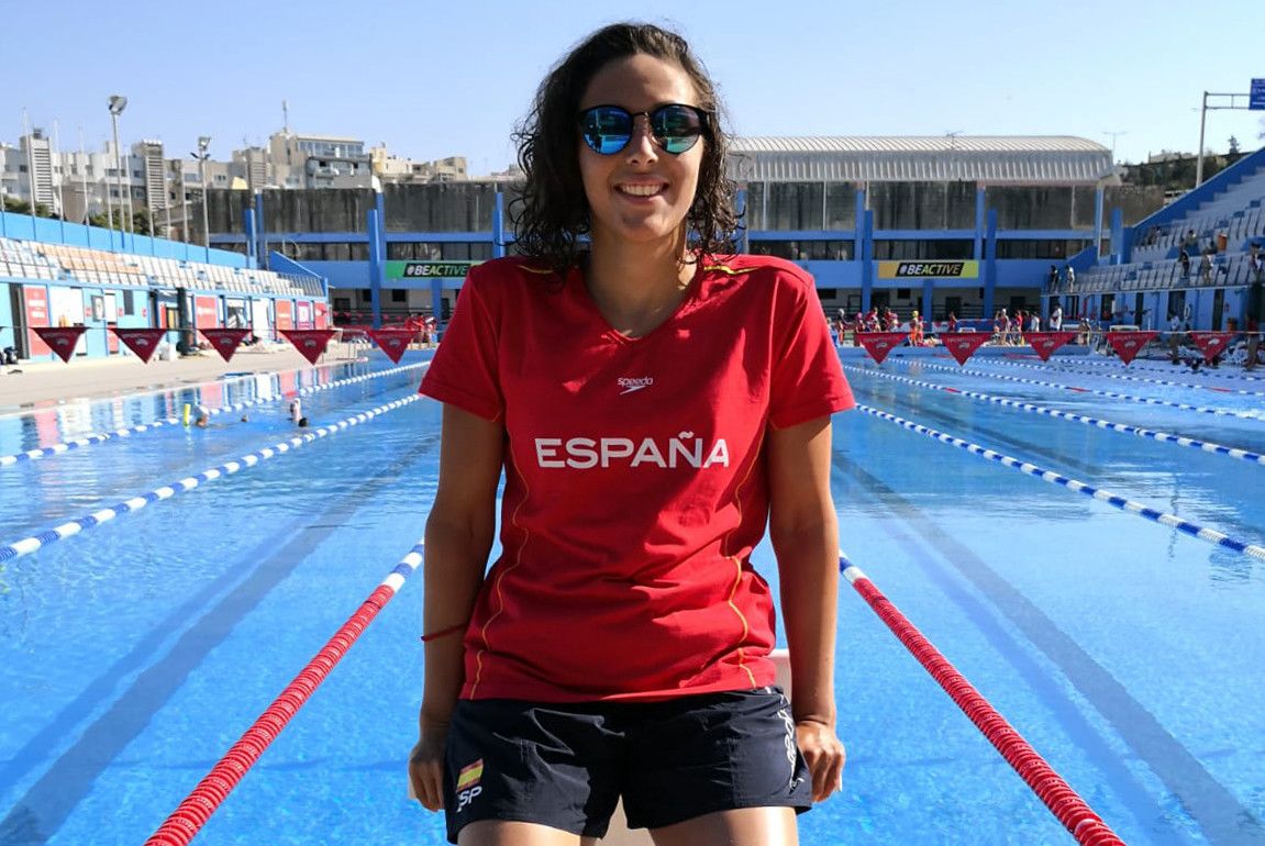 Carla Goyanes, deportista do Club Natación Galaico