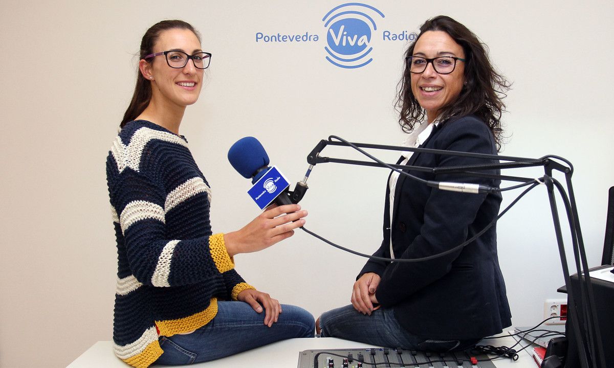 Sabela Córdoba en el Cara a cara de PontevedraViva Radio